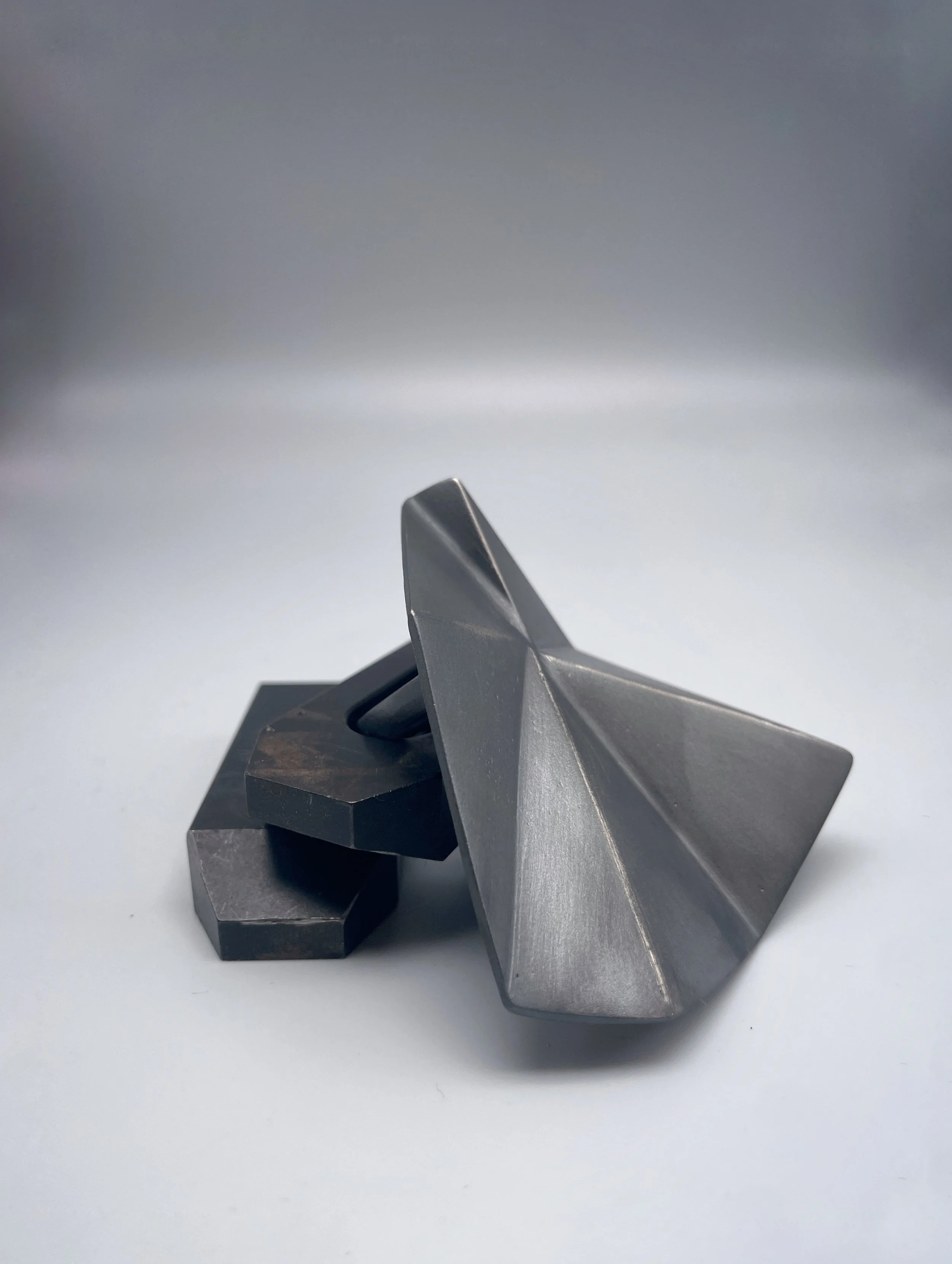 lost wax cast sterling sliver ring