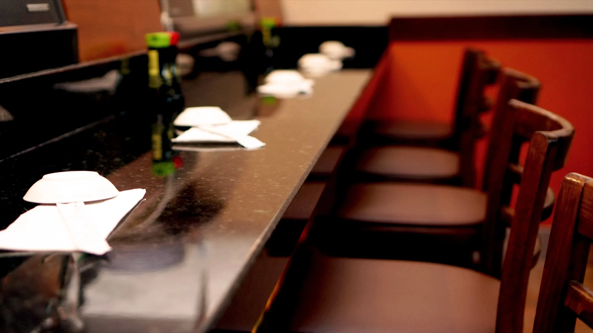 Sushi bar counter
