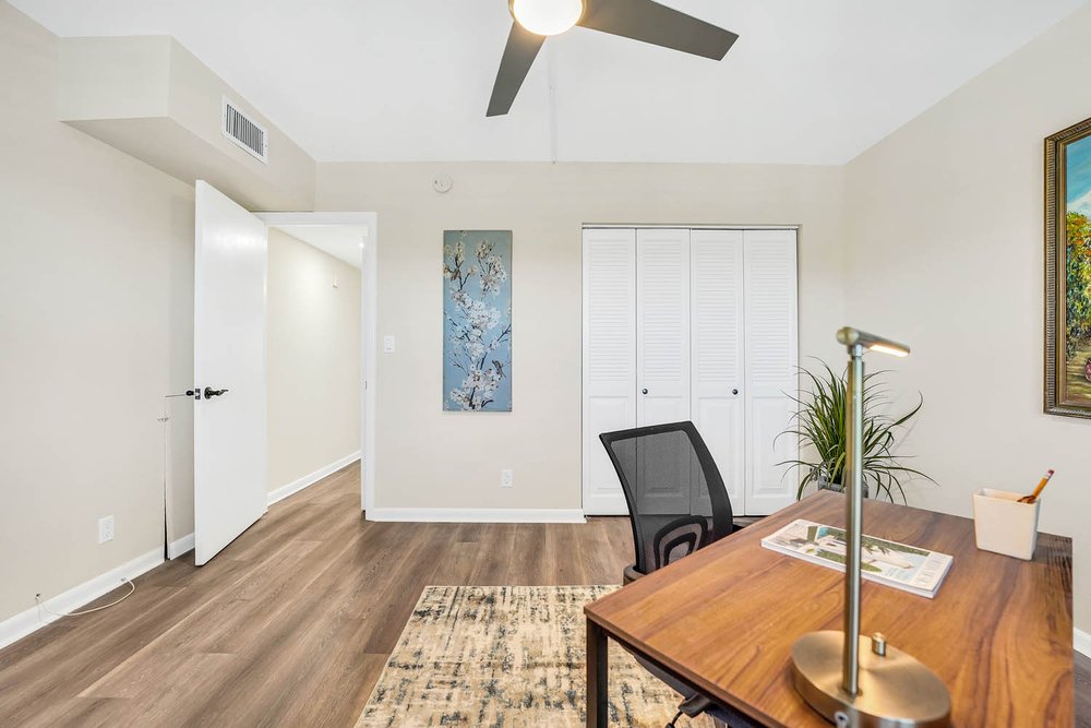 Condo Office Recently Staged by Captiva Design