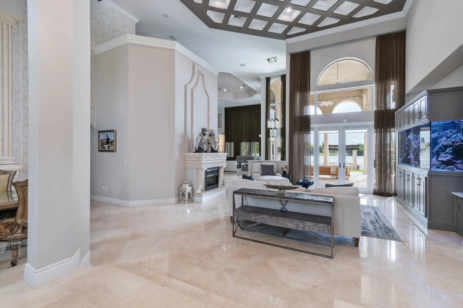 Luxury Mansion Living Room