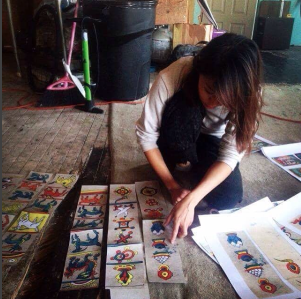 Cut+paste Dabba banners at the Bell Foundry (photo by Que// IG: bmorealien)