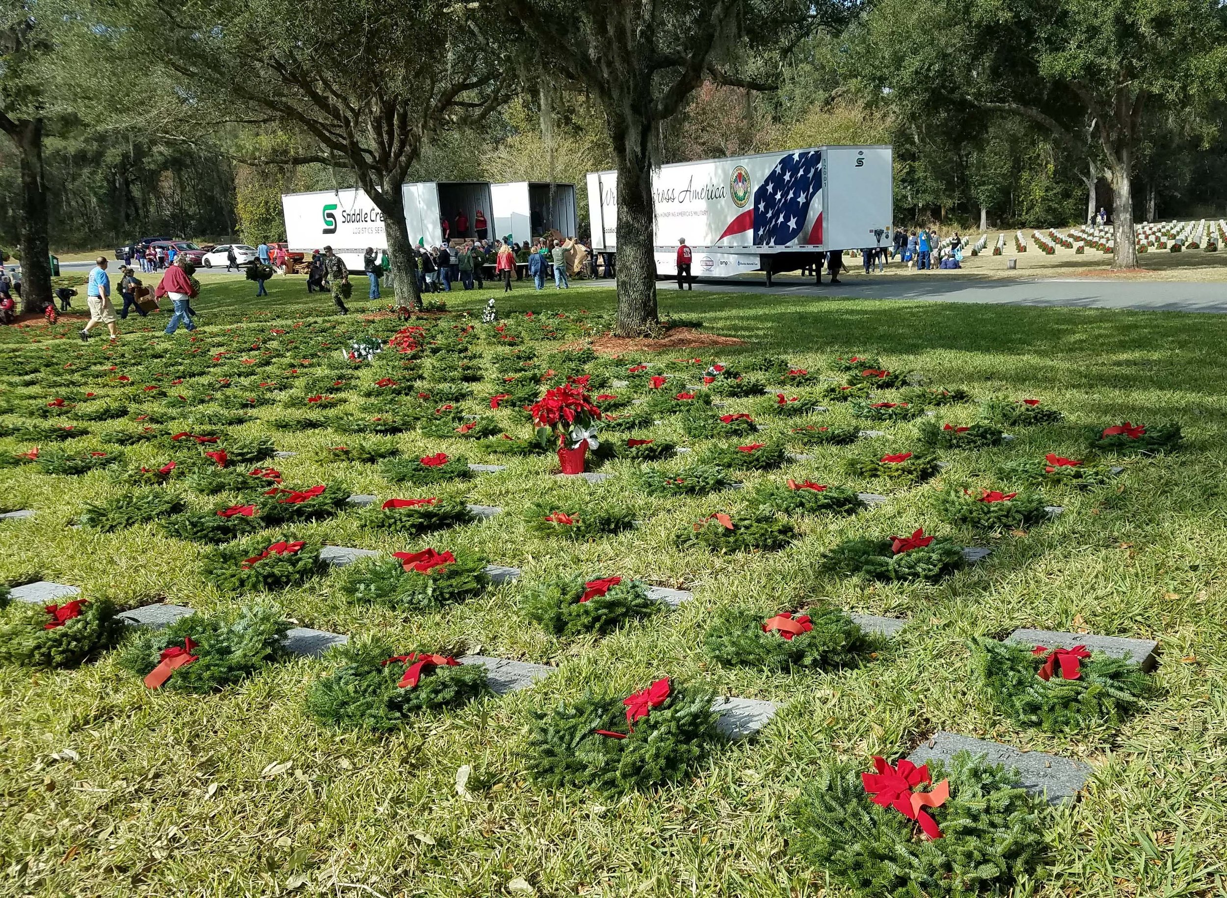 Wreath's Across America Ryde to Bushnell National Cemetery — US