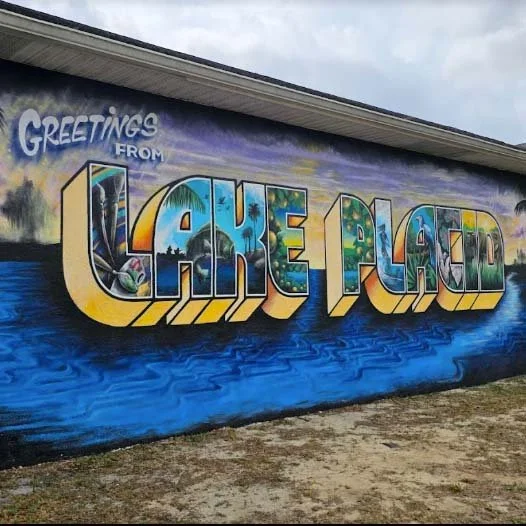 Lake Placid Mural Ryde