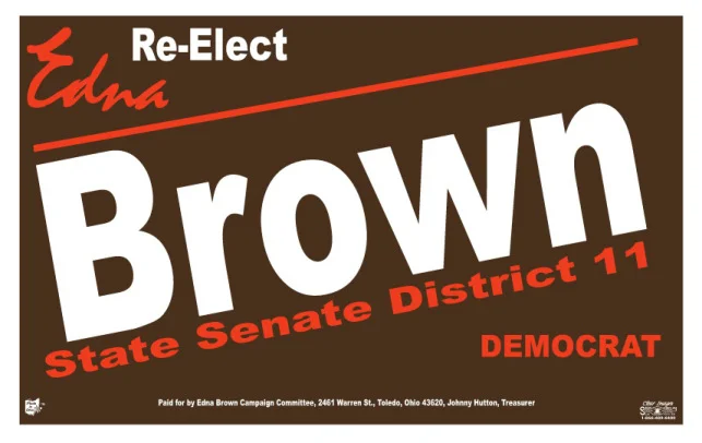 "Let's Do It Again" 100 Women for Edna Brown, Ohio Senator, District 11