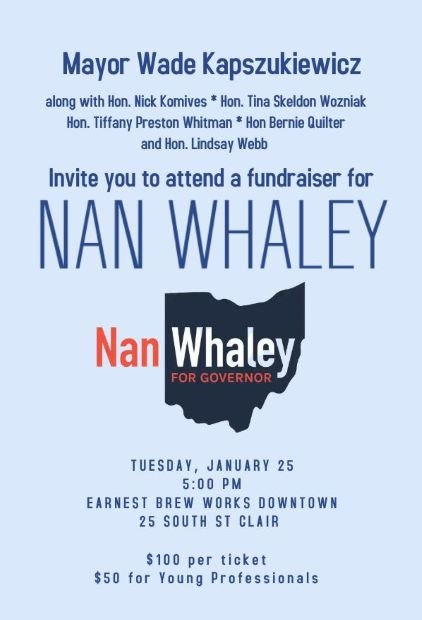 Fundraiser for Nan Whaley