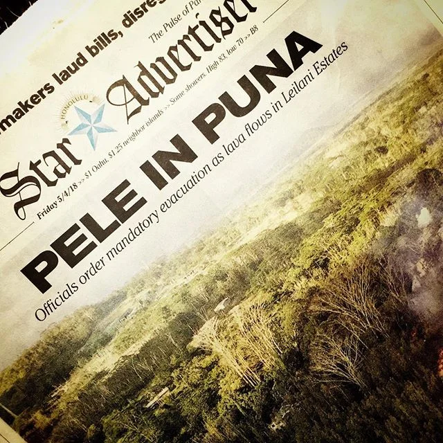 It's been a helluva time to be in the islands. Missile threats, tsunamis, monsoons, earthquakes and now Pele herself is dropping in on the youngest island. *
*
*
*
*
#wander
#minimalist
#design
#wanderlust
#perspective
#photooftheday
#travel
#instago