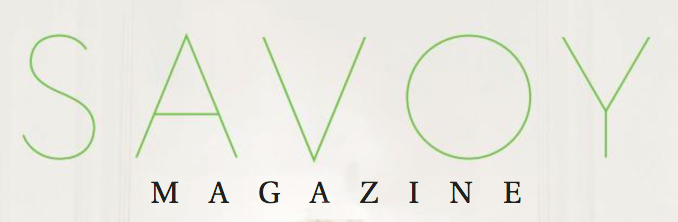 Savoy Magazine, April 2016