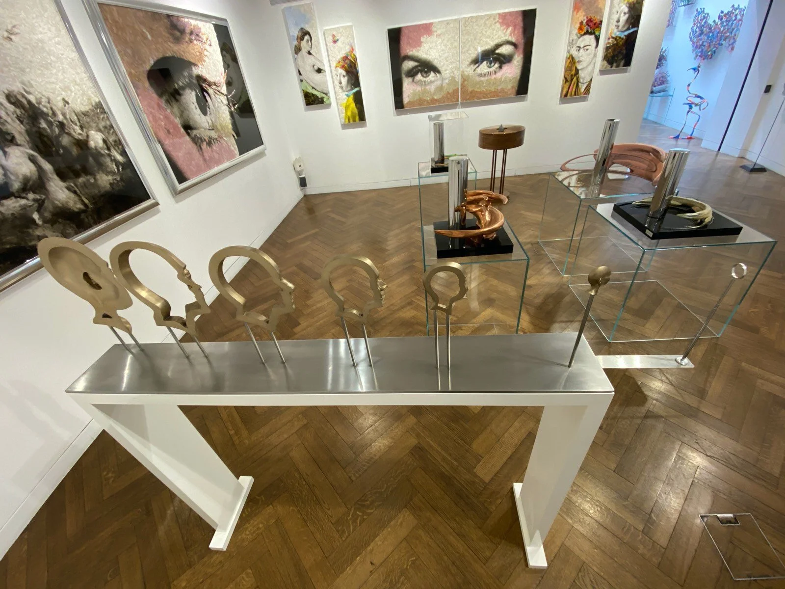 Launch at Eden Fine Art, Bond Street, London