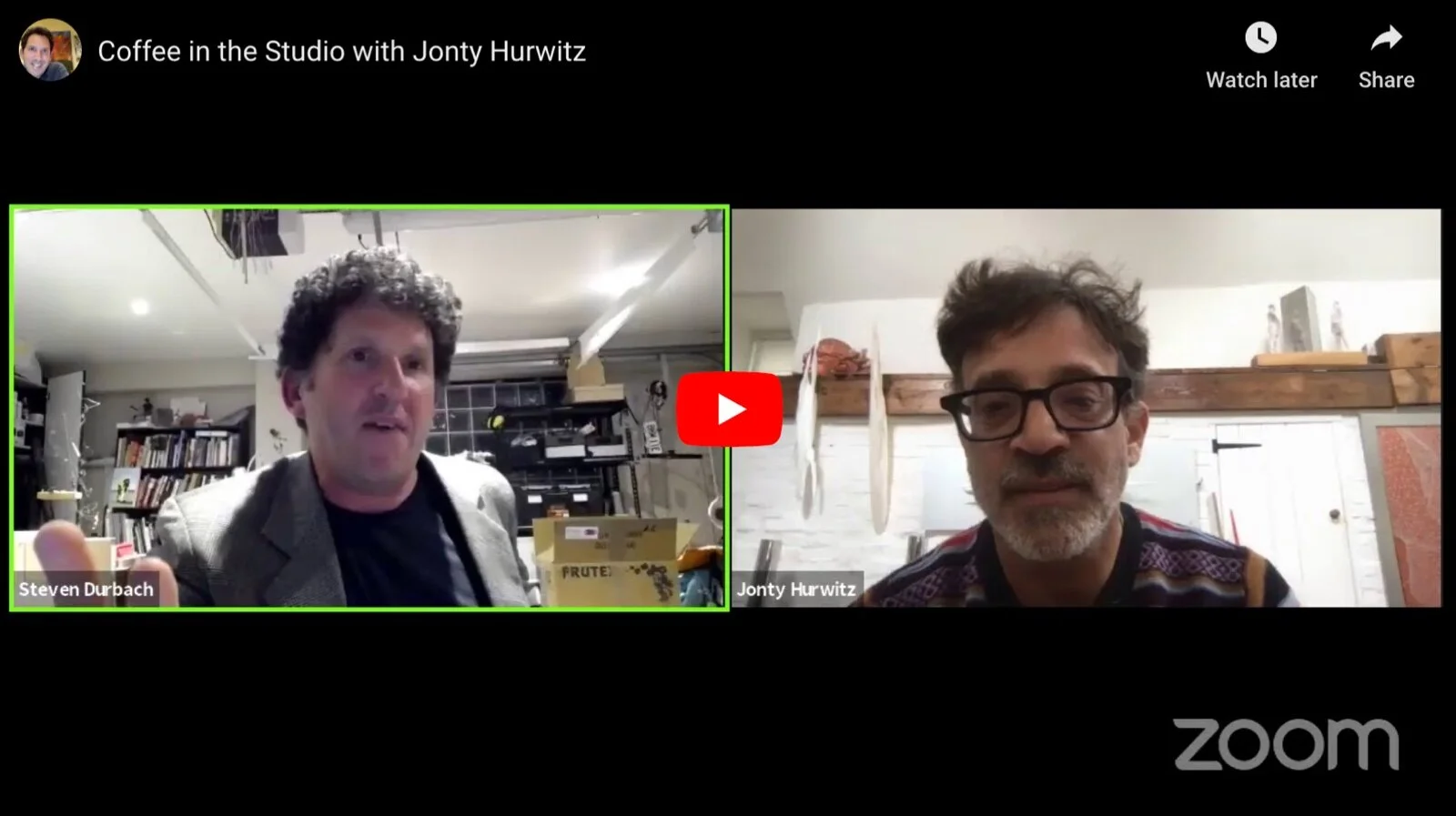 DMC (Deep Meaningful Chat) with Artist &amp; Scientist Steven Durbach