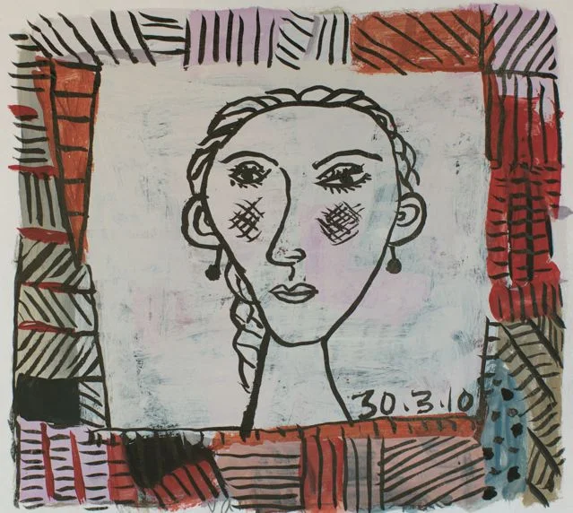 Girl with frame I
