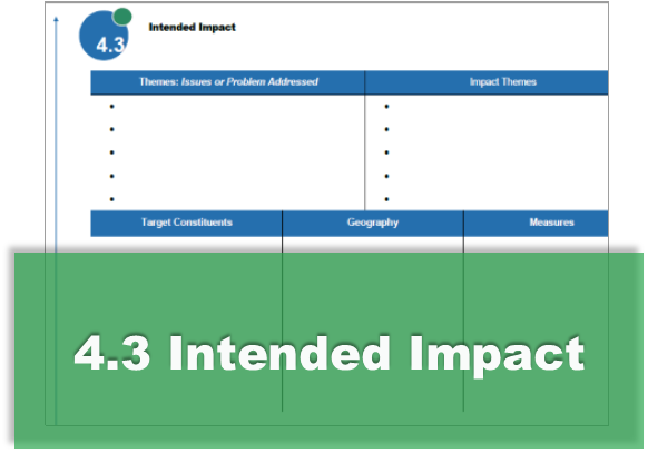 4.3 Intended Impact Survey