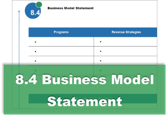 8.4 Business Model Statement