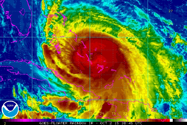 Hurricane Joaquin - October 2, 2016