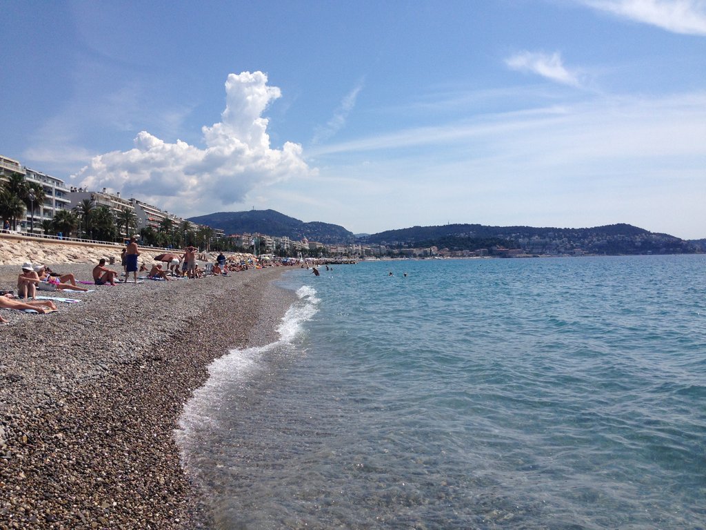 Beaches in Nice 