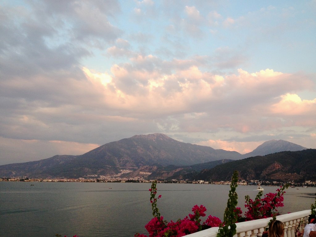 View from the Letoonia dinner patio 