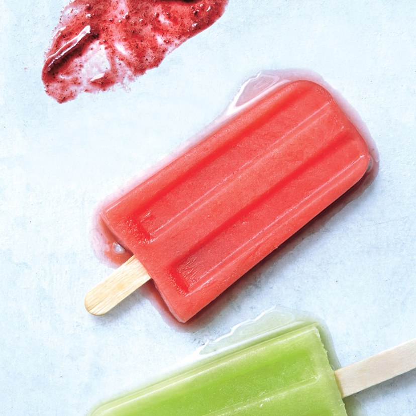 Raspberry-Melon Paletas