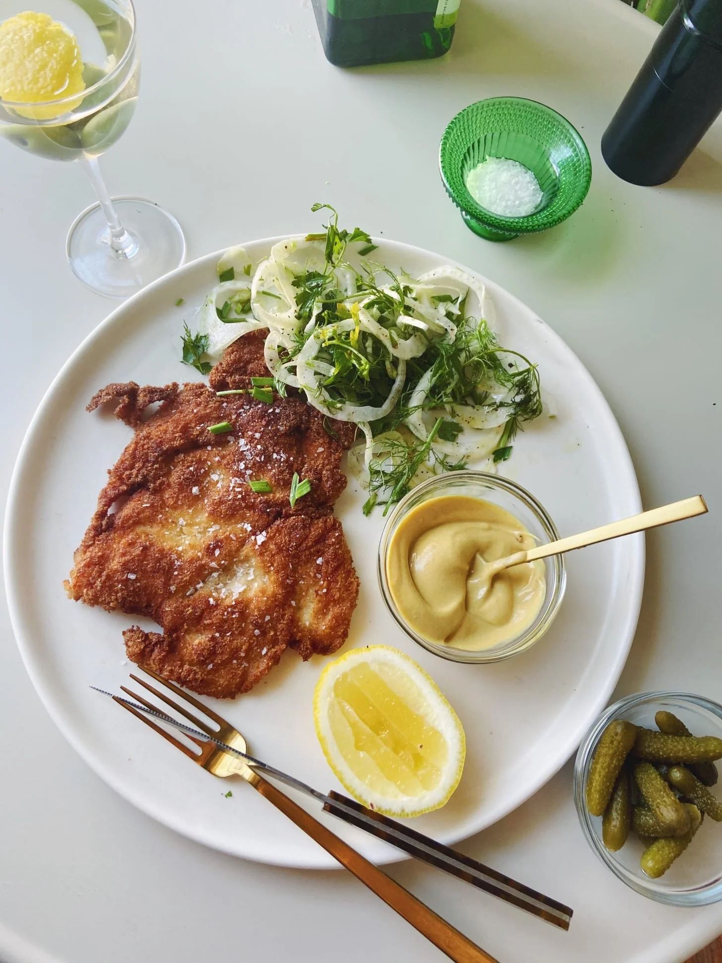 Crispy Cutlets with Fennel Salad — Alison Roman