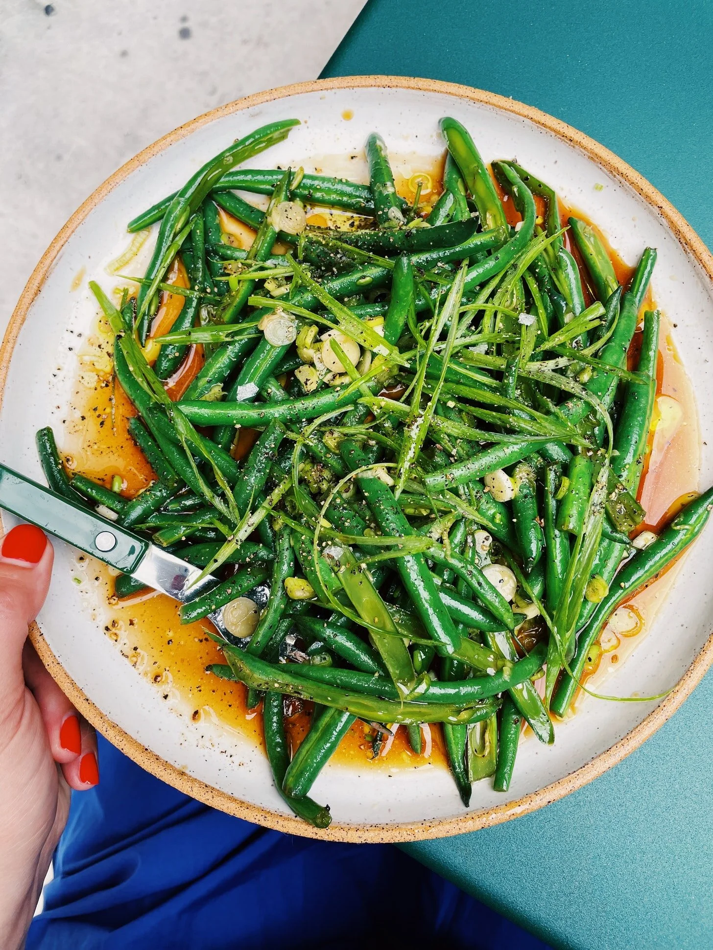 Blanched Green Beans with Scallion and Soy — Alison Roman