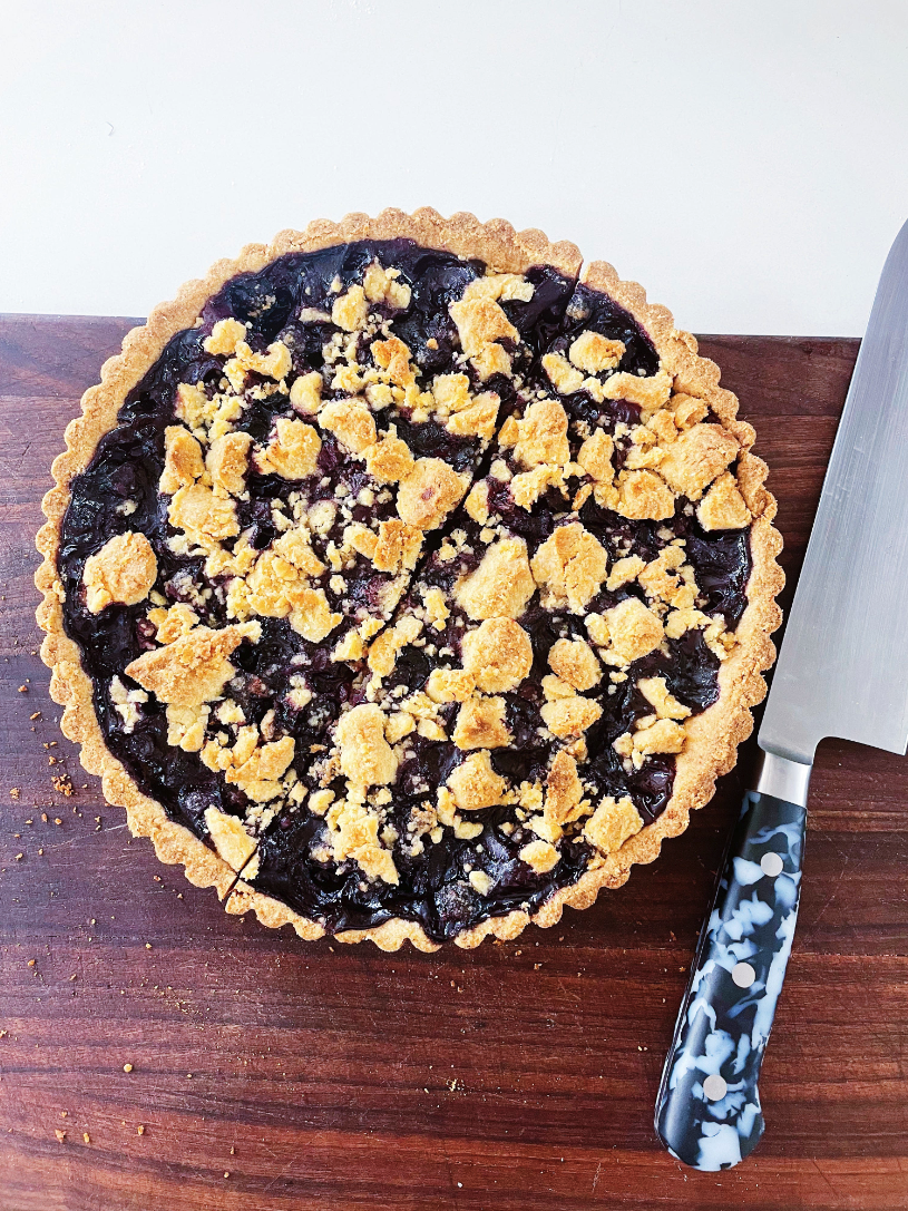 Blueberry Cornmeal Tart — Alison Roman