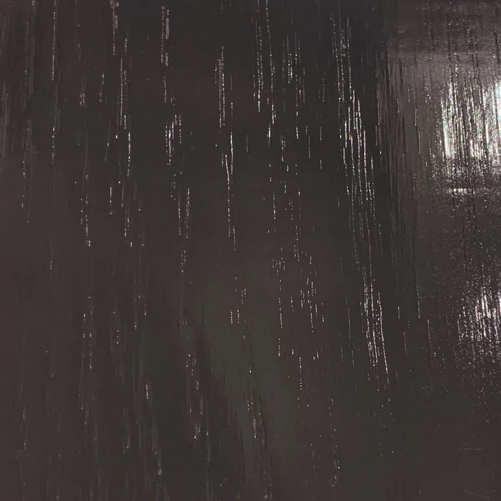 Dark Gray Lacquer on Oak