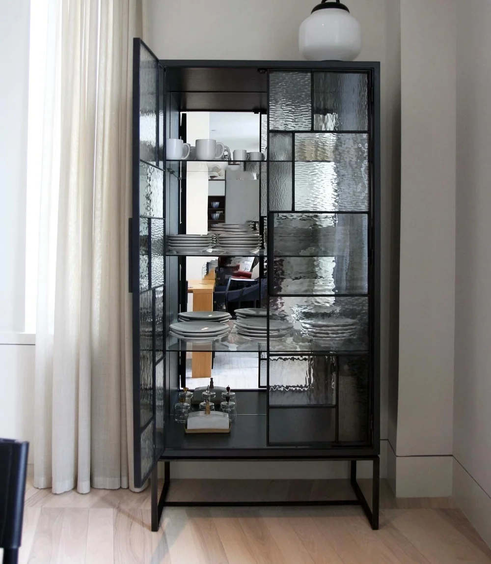 Industrial 2 Door Vitrine — Ercole Home