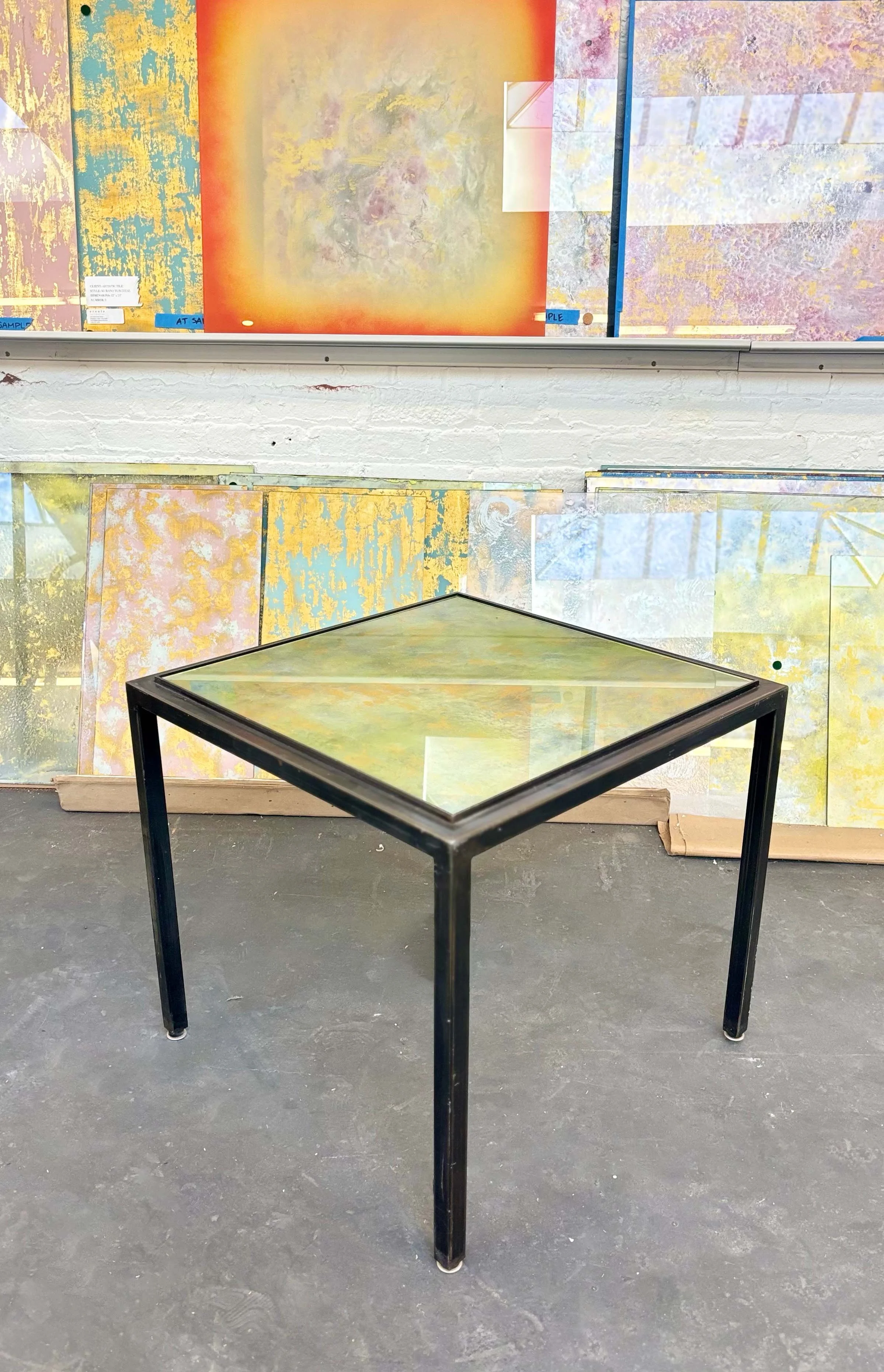 Fresco Side Table Green and GOld.JPG