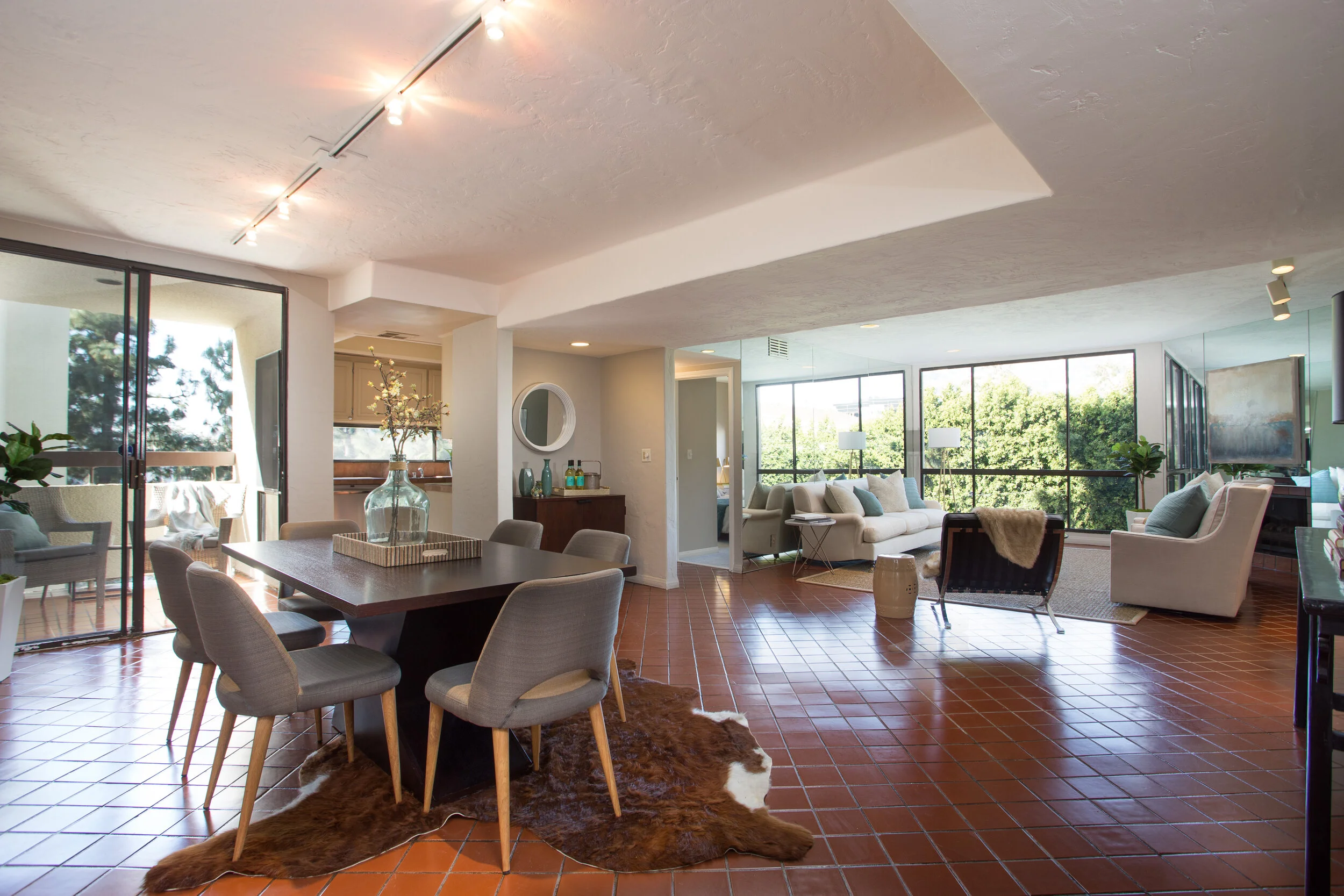 Advised & managed tenant relocation, new carpet installation, tile floor restoration, mold remediation and full staging arrangements.