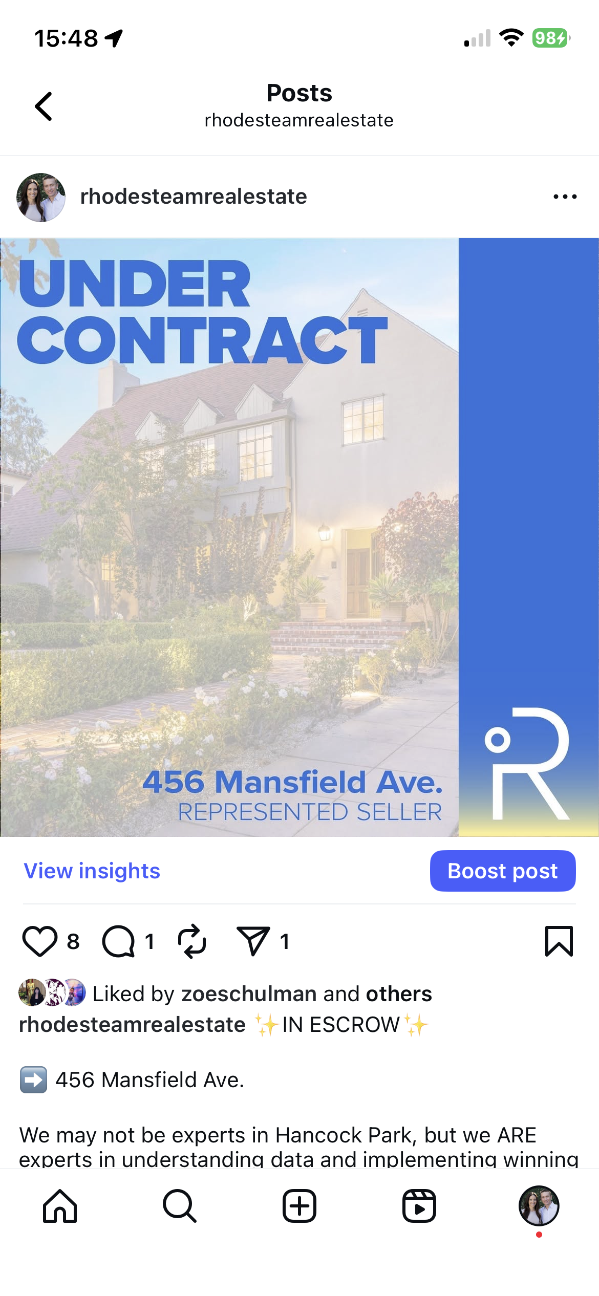 Property Status: Under Contract