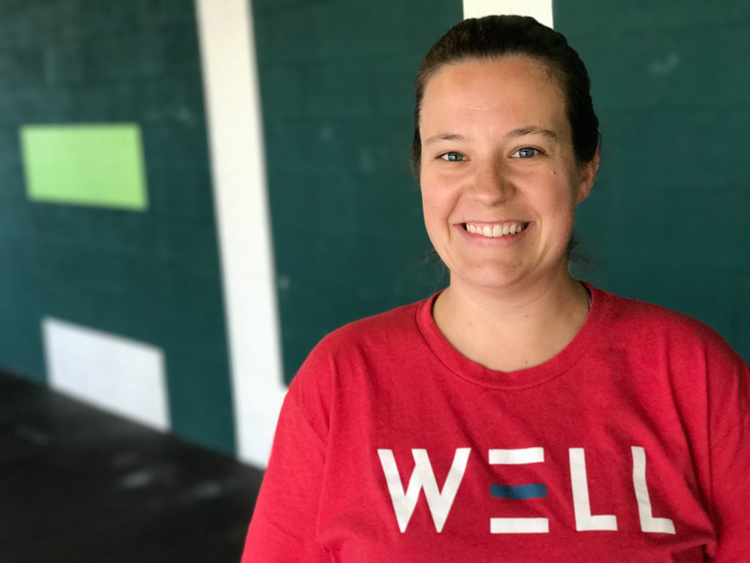 This is Chrisey Billman. In the spring and early summer of 2015 she underwent brain surgery. In the fall of 2015 she learned to steward her body in a way that honors God. Today she swings kettle bells, throws wall balls and back squats like a boss but more importantly she understands that her body is a gift from God that she can use to bring glory to Him.