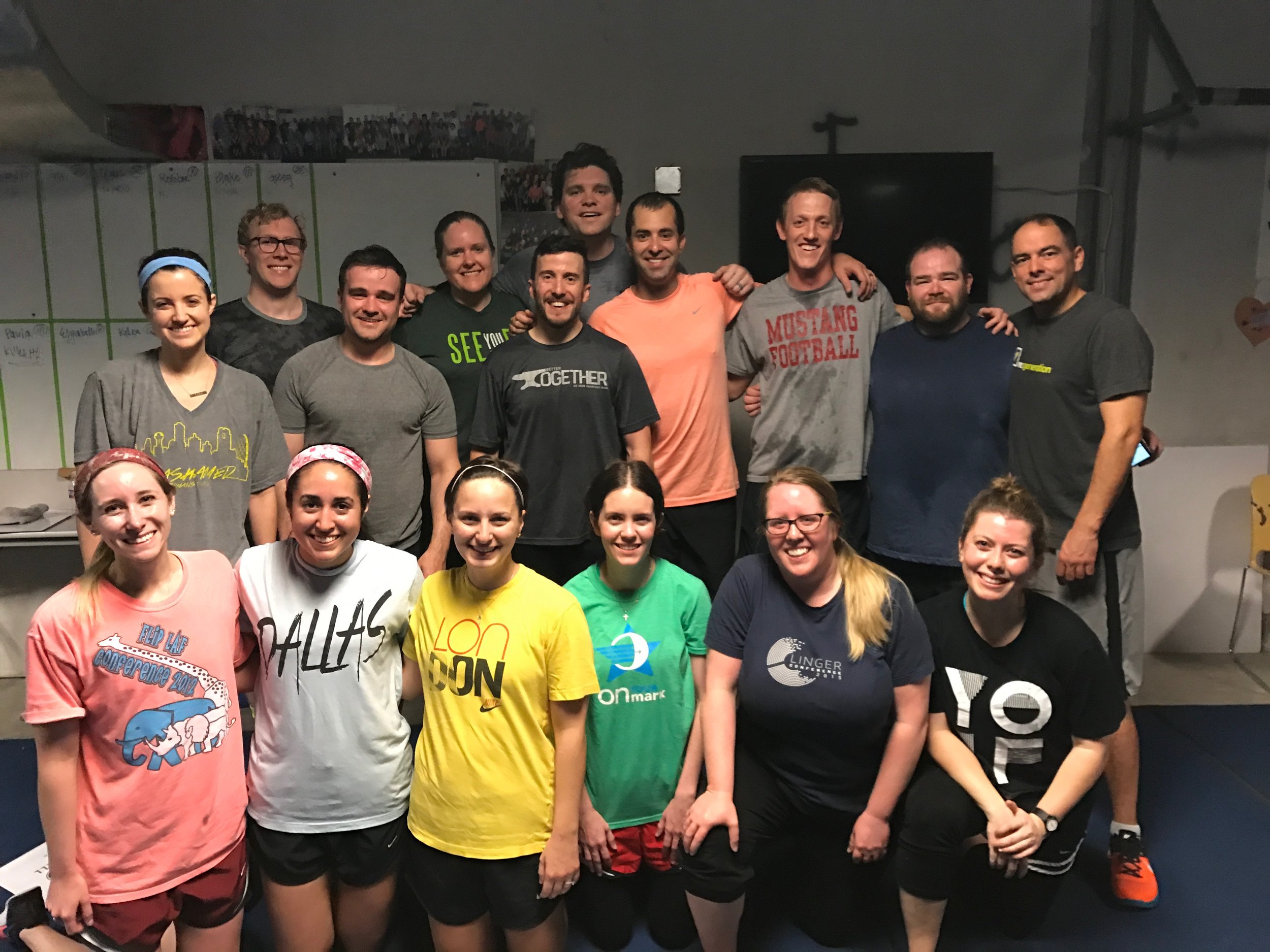This is WELL Group9. They finished their 12 weeks of WELL today. Let's give then a big round of applause. 