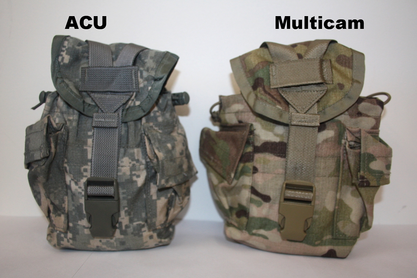 Military MOLLE Canteen Pouch & Canteen