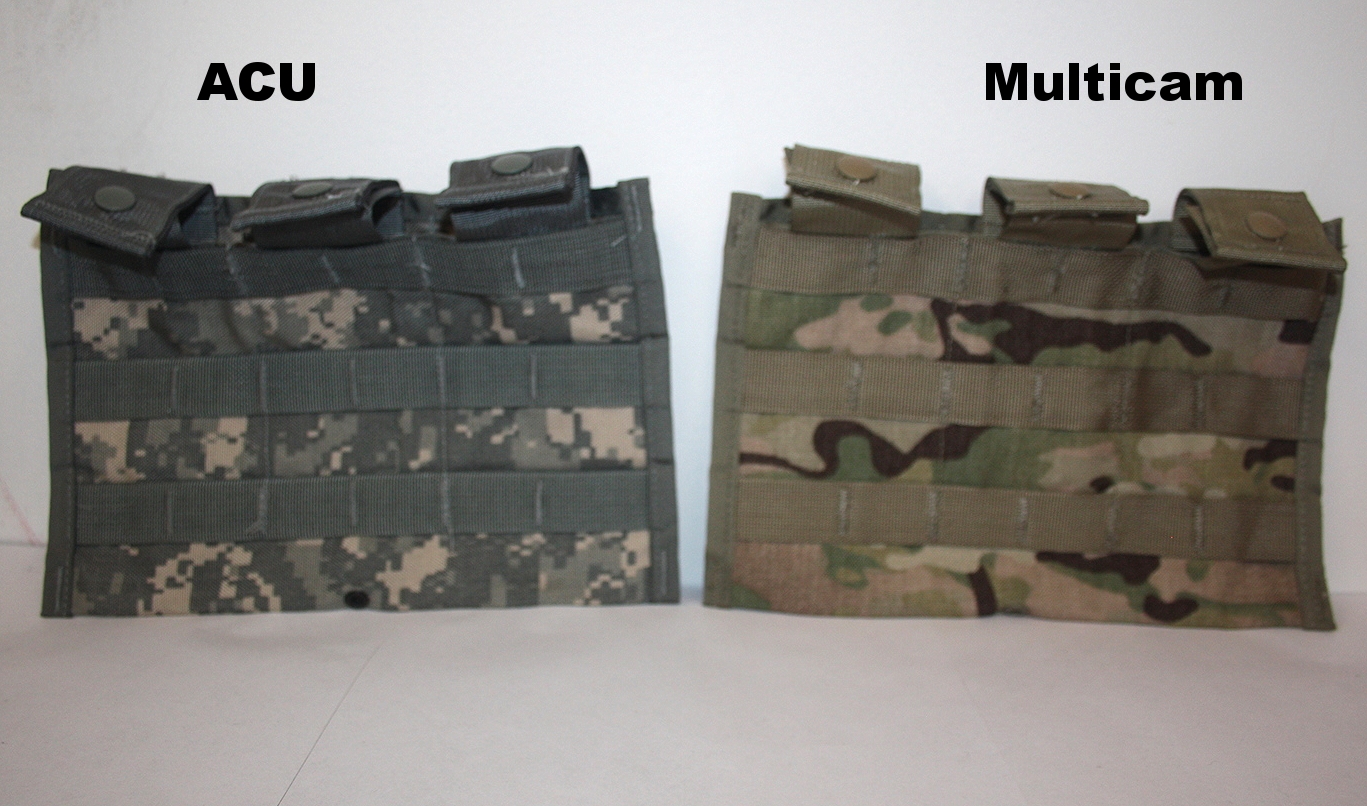 US Military MOLLE II Triple Mag Magazine Pouch ACU 3 X 30 Round for sale online 