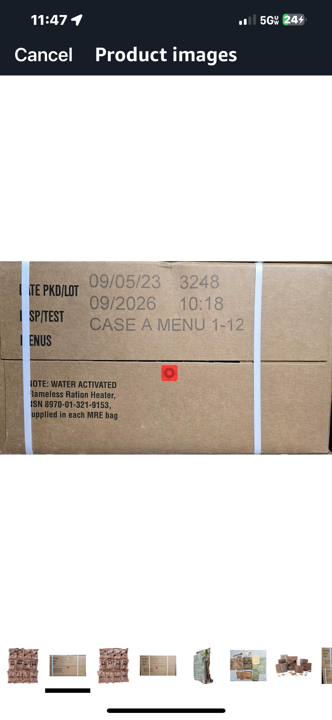 MRE CASE 2026 — All American Military Surplus