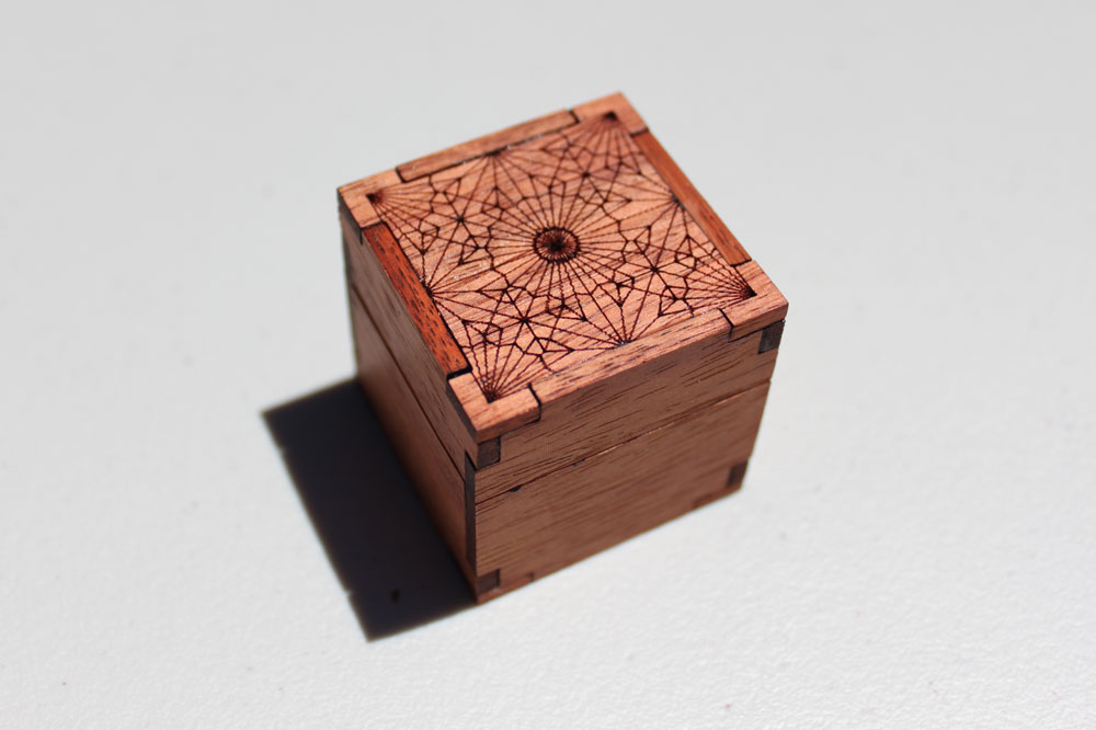 Ring Box - Amazon Rosewood