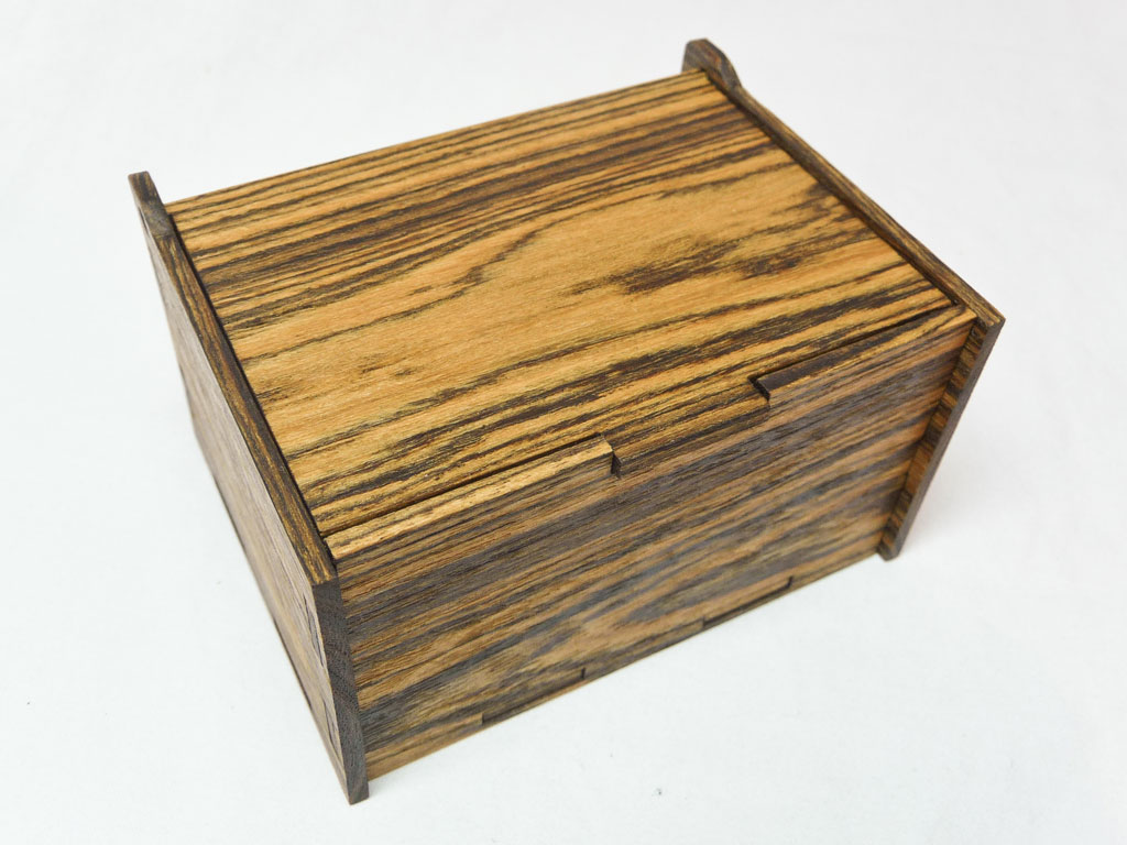 Self Hinge Box - Bocote