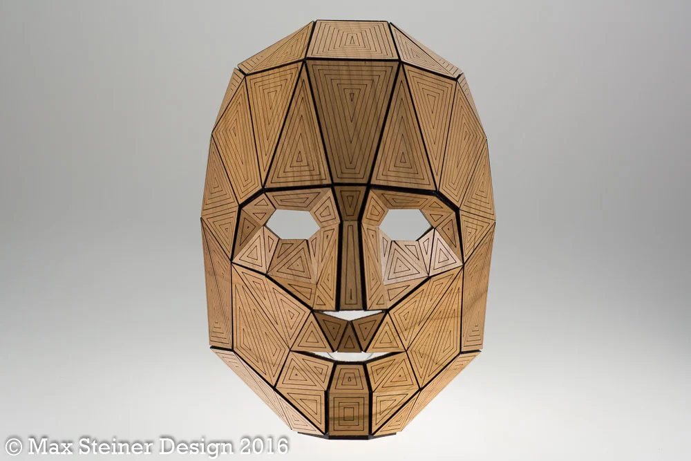 Tribal Facet Face - Cherry