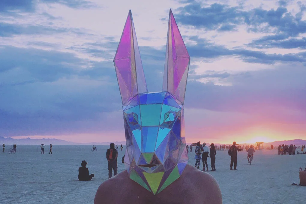 Anubis Helmet - Iridescent