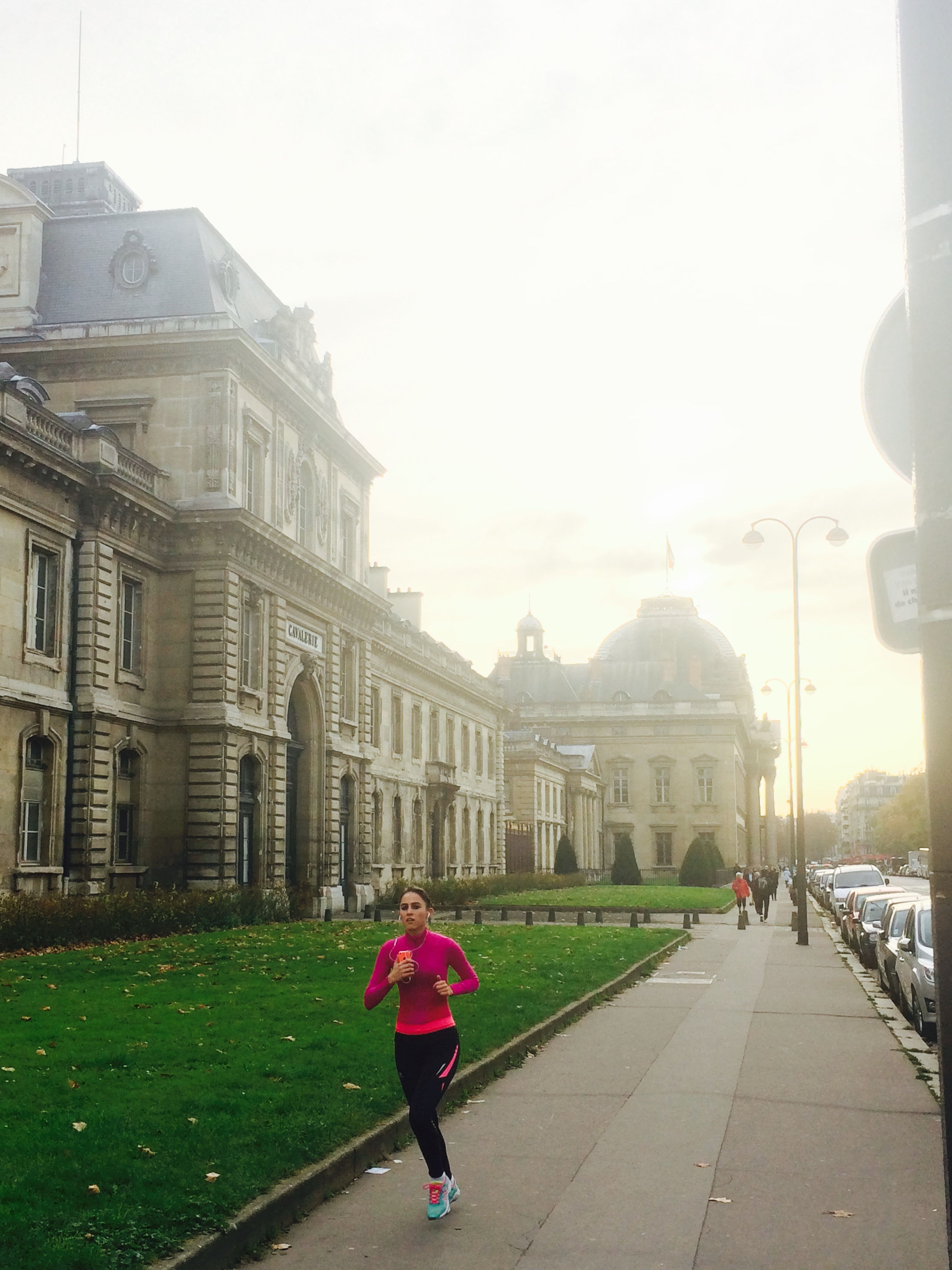 In front of Ecole Militaire