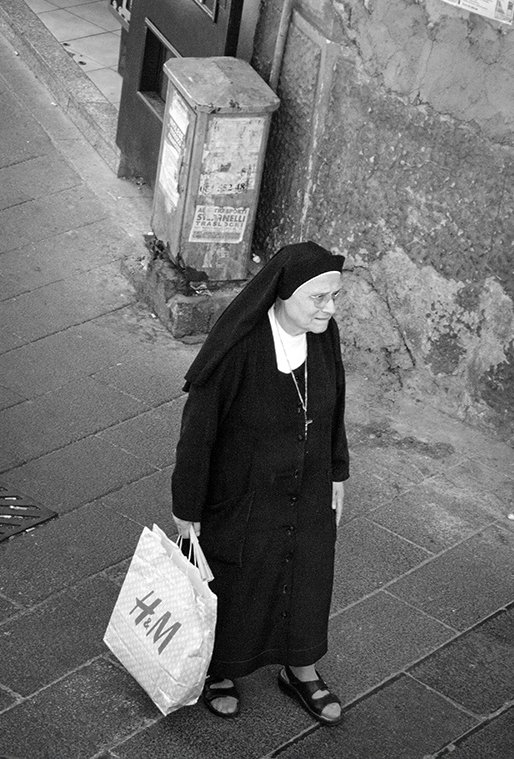 Nun Naples 2017 BW.jpg