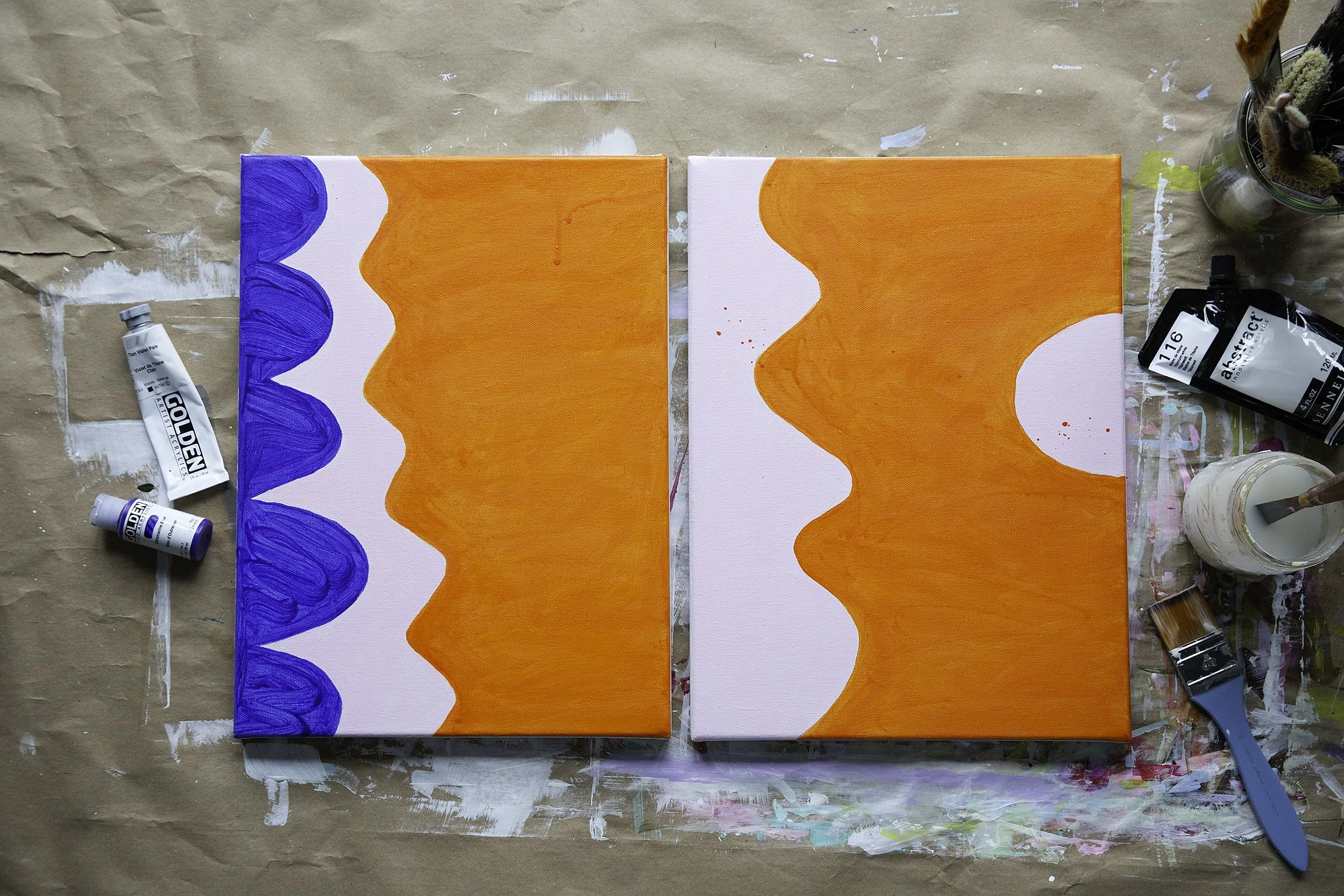 Art is an ongoing process...