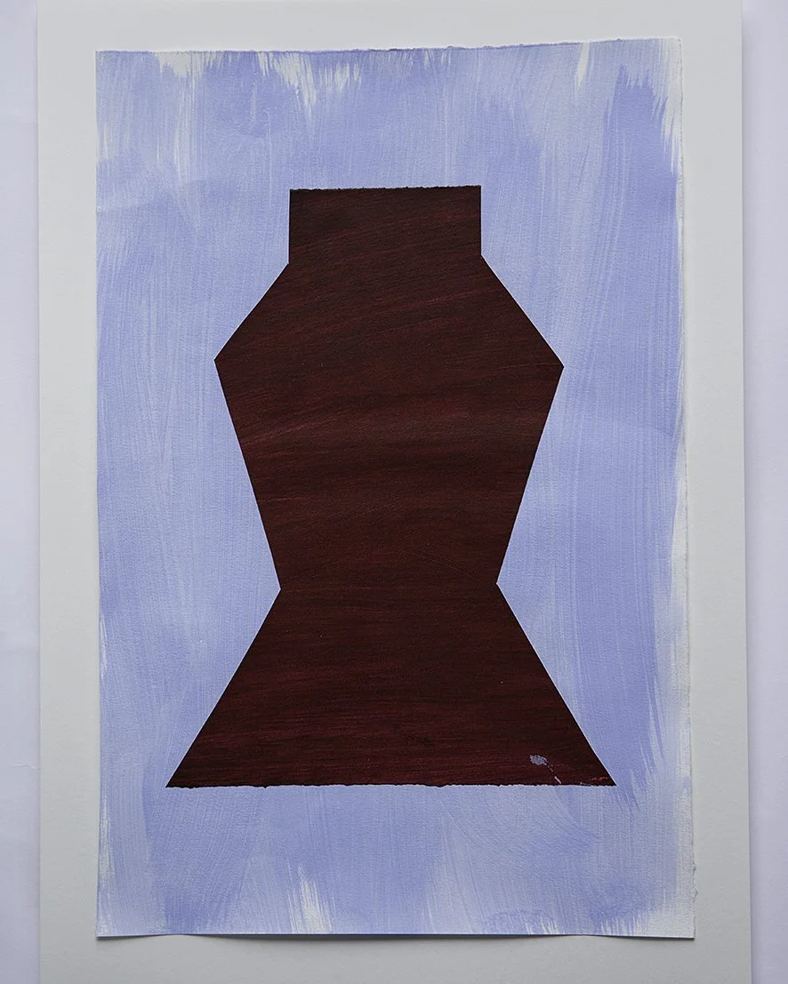 abstrakt konst kollage av konstnär sonja dahlgren göteborg