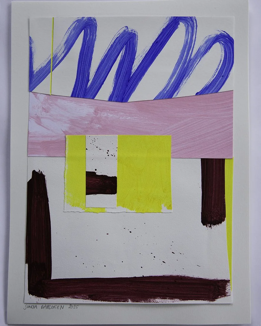 originalmålning av sonja dahlgren kollage vinröd gul.jpg