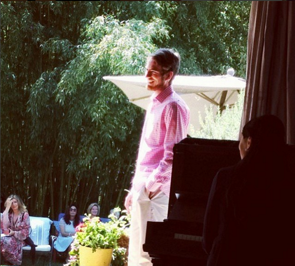 Geoff Hahn & Vera Kong performing at our April 2015 fundraiser in California