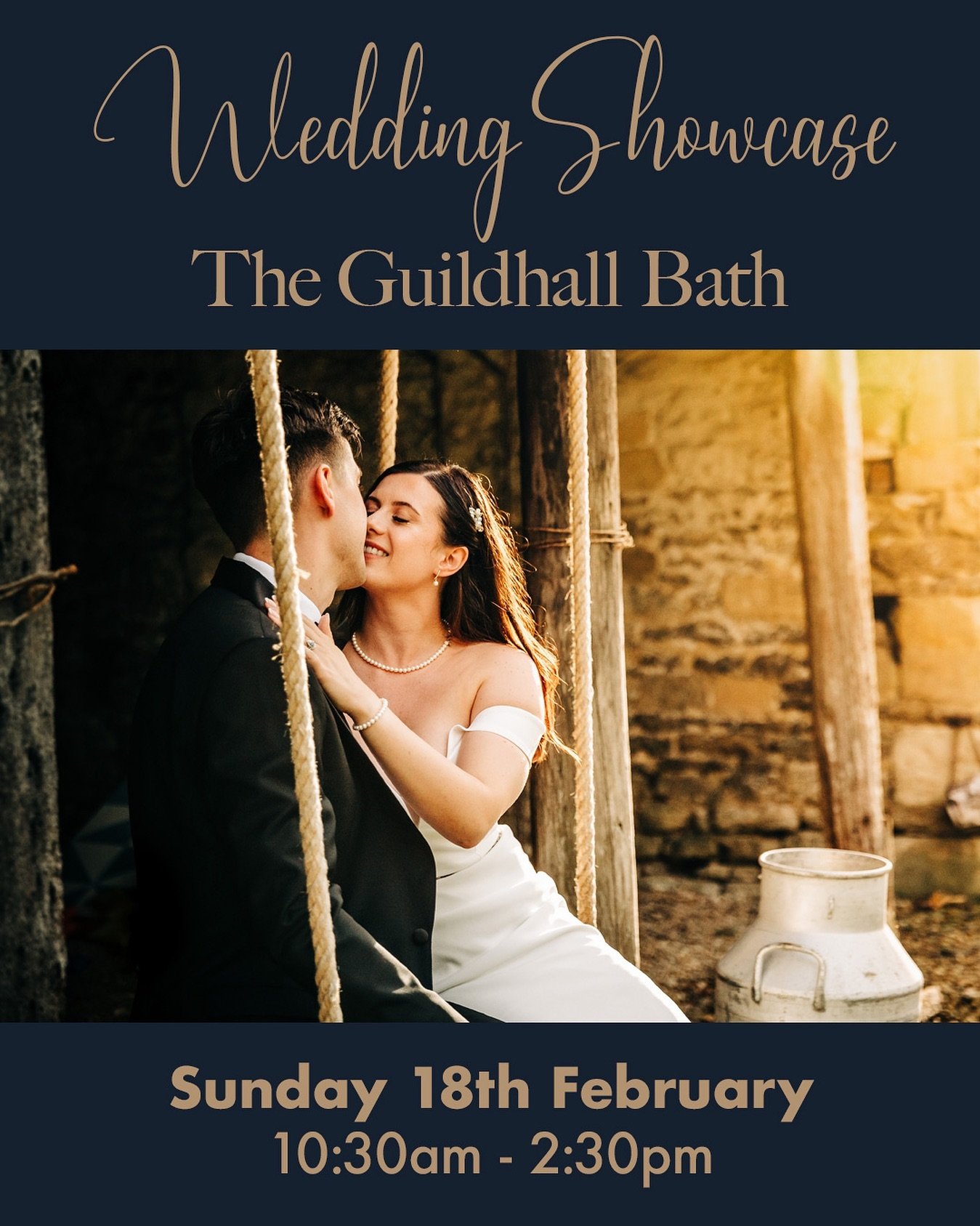 Not long to wait now&hellip;

I hope to see everyone at the Wedding Fair at Bath Guildhall this Sunday in association with @weddingsinbath 

If you&rsquo;ve just got engaged, Congratulations!!

Hey there! If you&rsquo;re looking to plan your dream we
