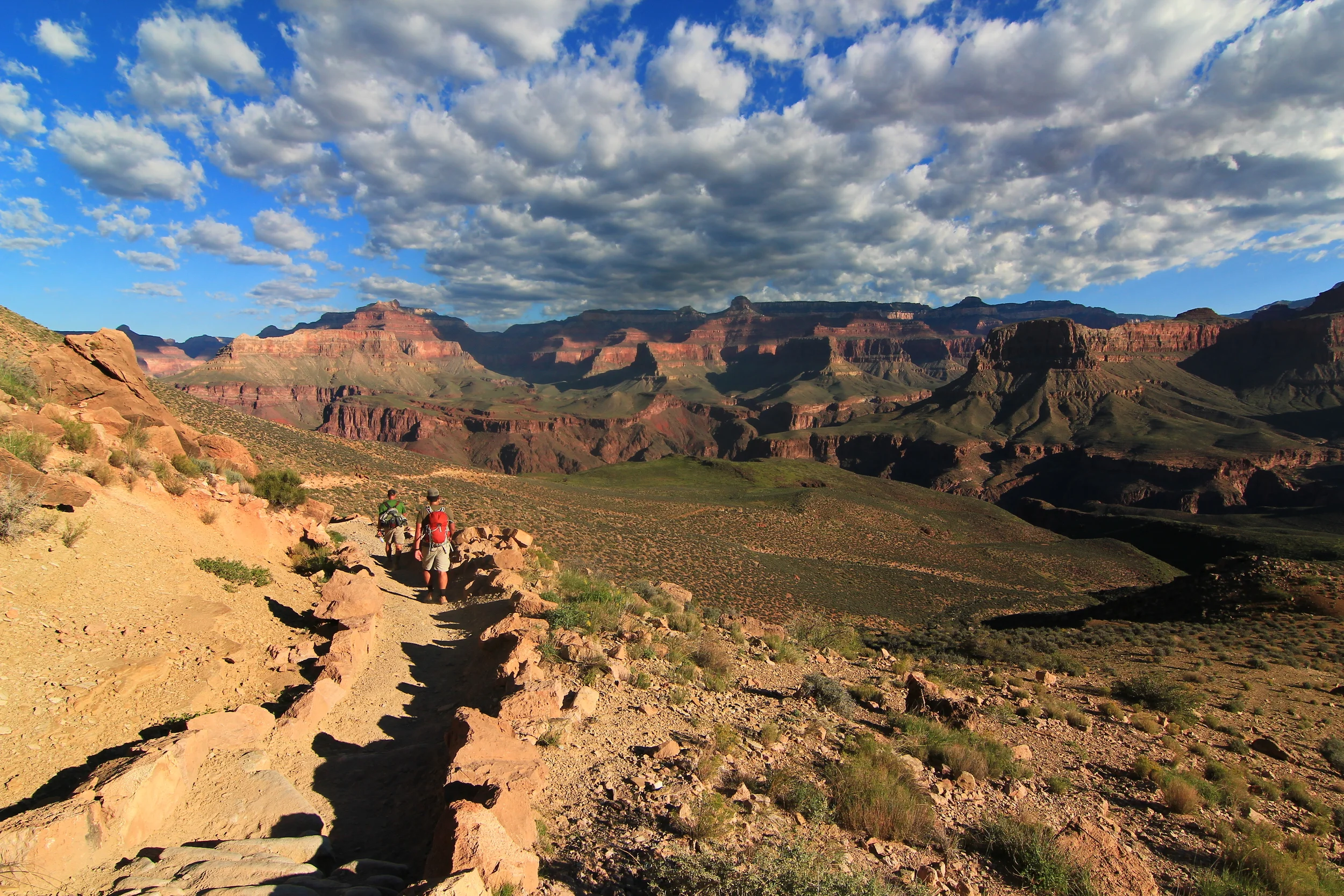 Nearing the Canyon floor.