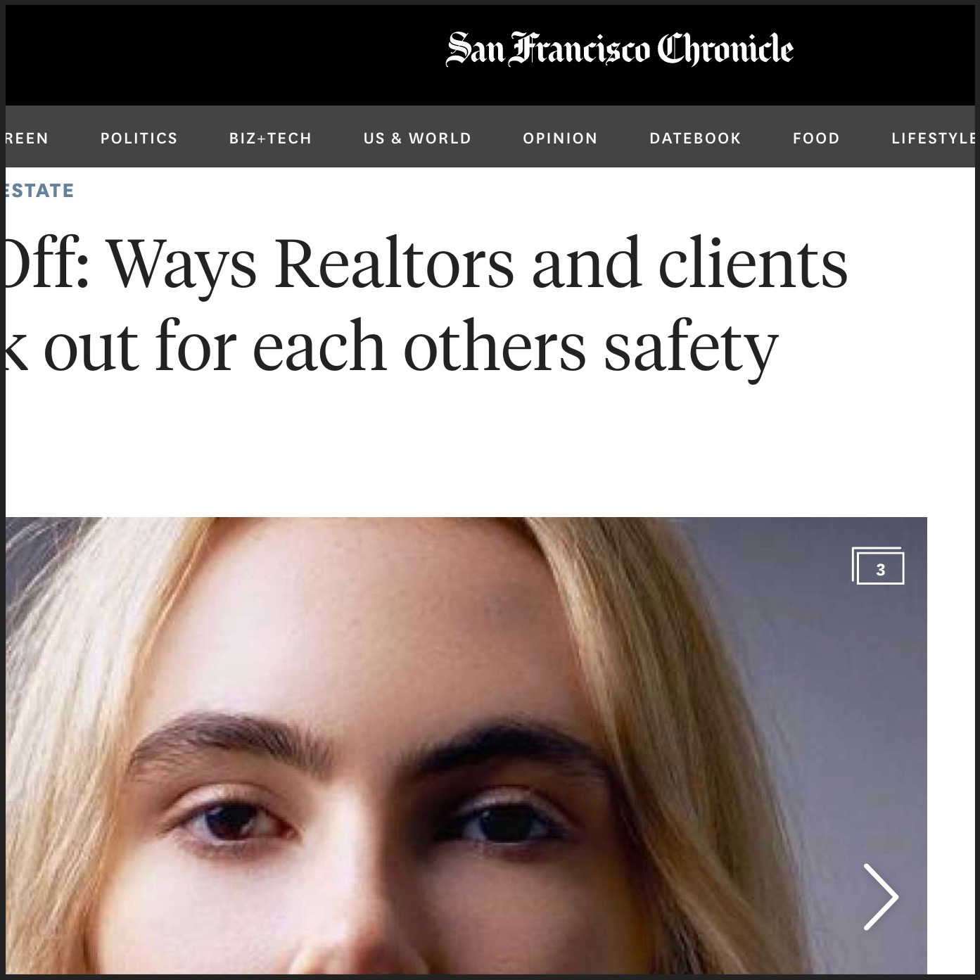 Logan in the SAN FRANCISCO CHRONICLE