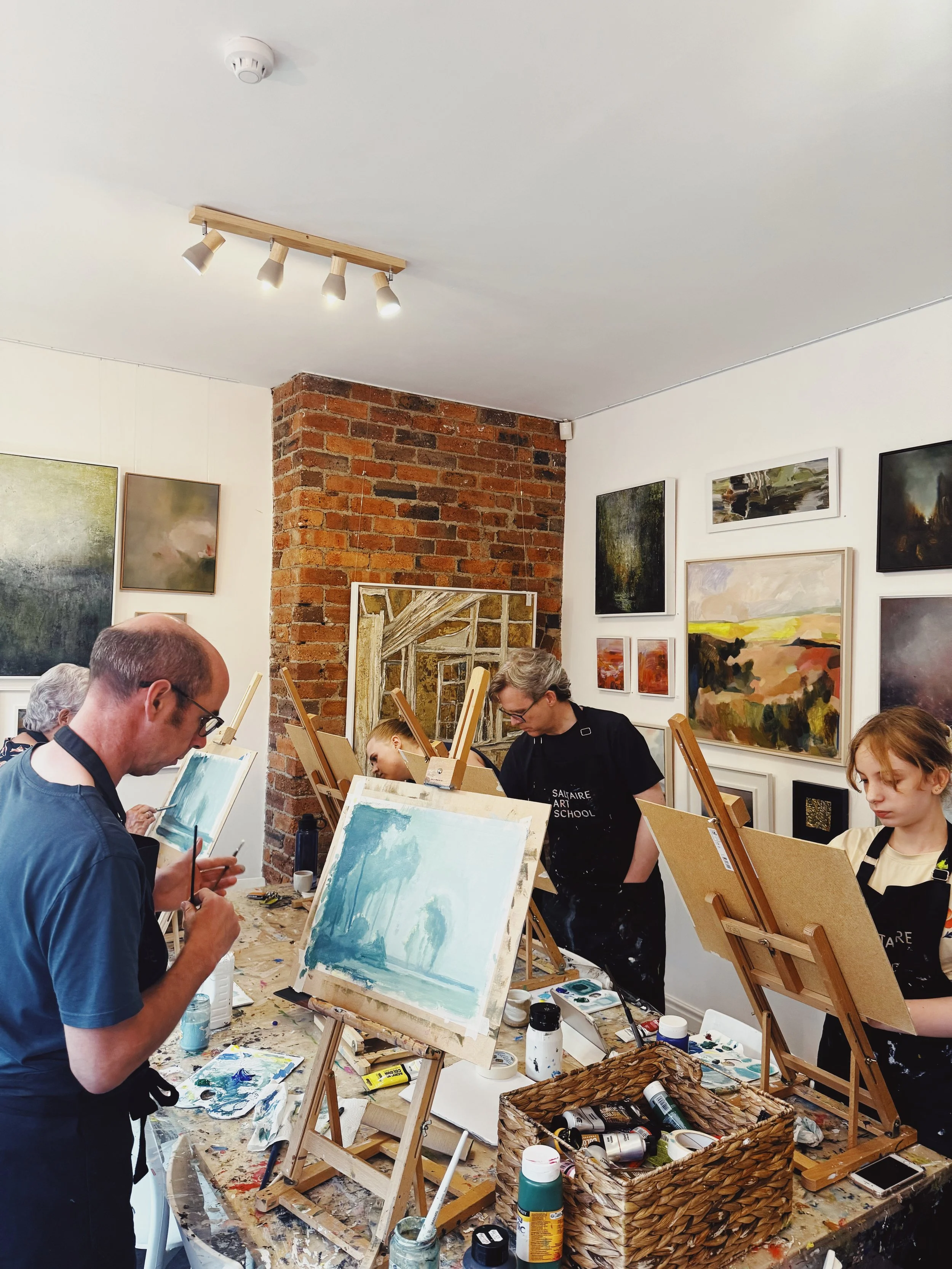 Acrylic Painting Masterclass with elements of Drawing