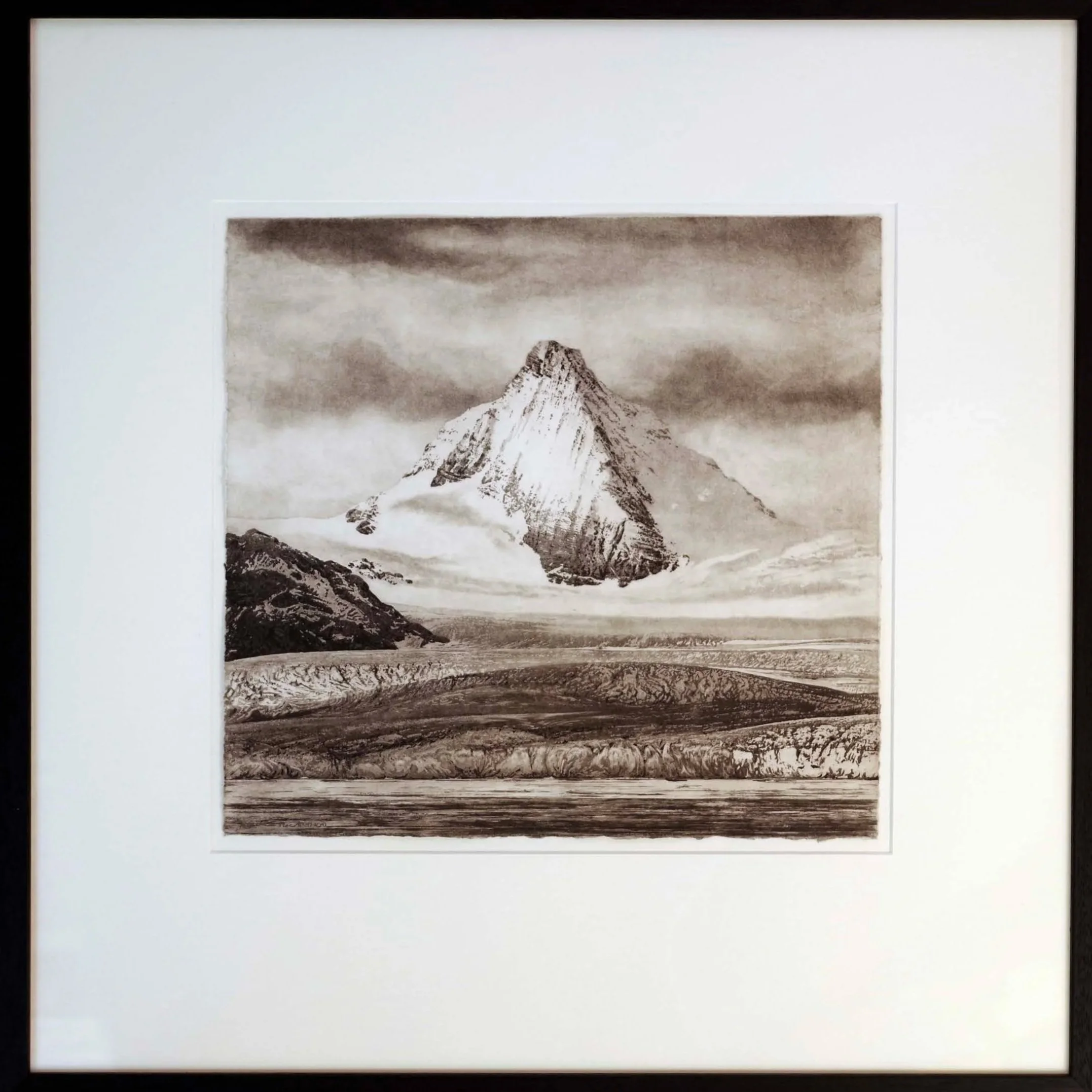 IanBrooks_Mount_MacArthur_2021_etching_30x28cm_7of15_495_framed+-+Ian+Brooks.jpg