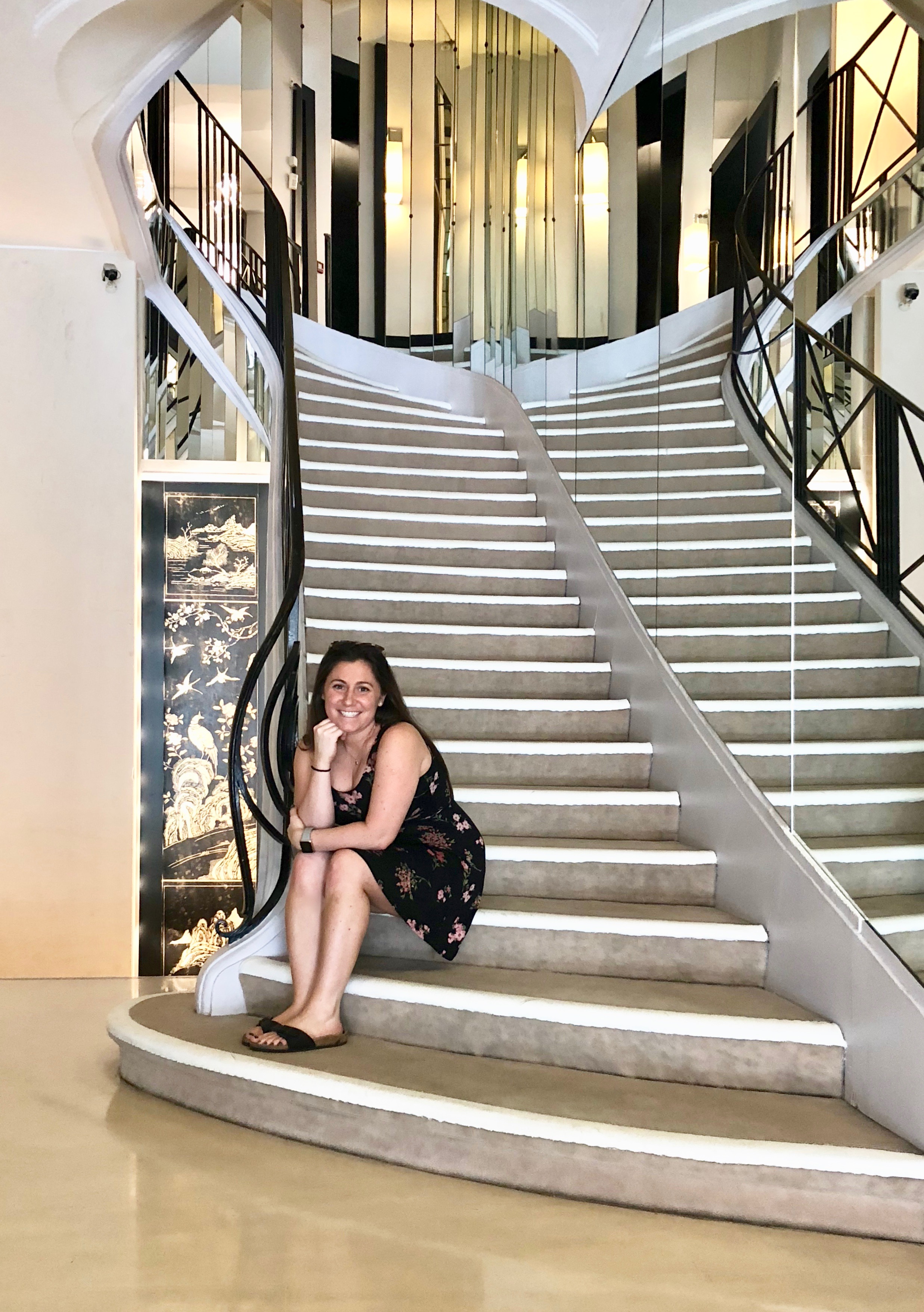 Coco Chanel Stairs