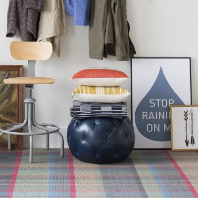 Schoolhouse Electric Heritage Tartan Plaid Rug (comes in blue, too!)